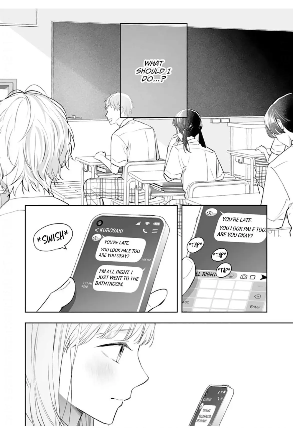 Kurosaki-kun wa Dokusen Shitagaru - Hajimete no Koi wa Ama sugite - Chapter 13 - Page 2