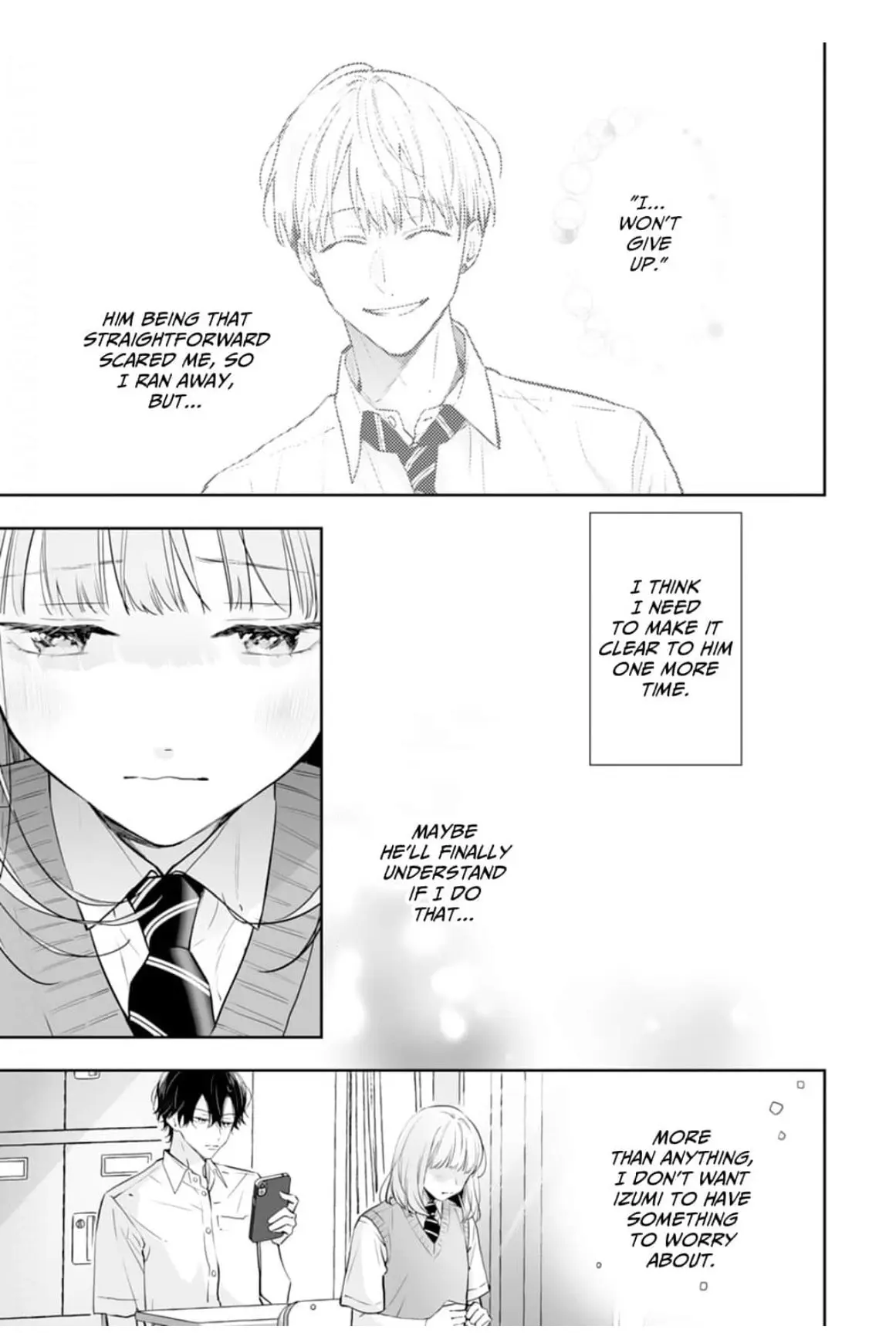 Kurosaki-kun wa Dokusen Shitagaru - Hajimete no Koi wa Ama sugite - Chapter 13 - Page 3