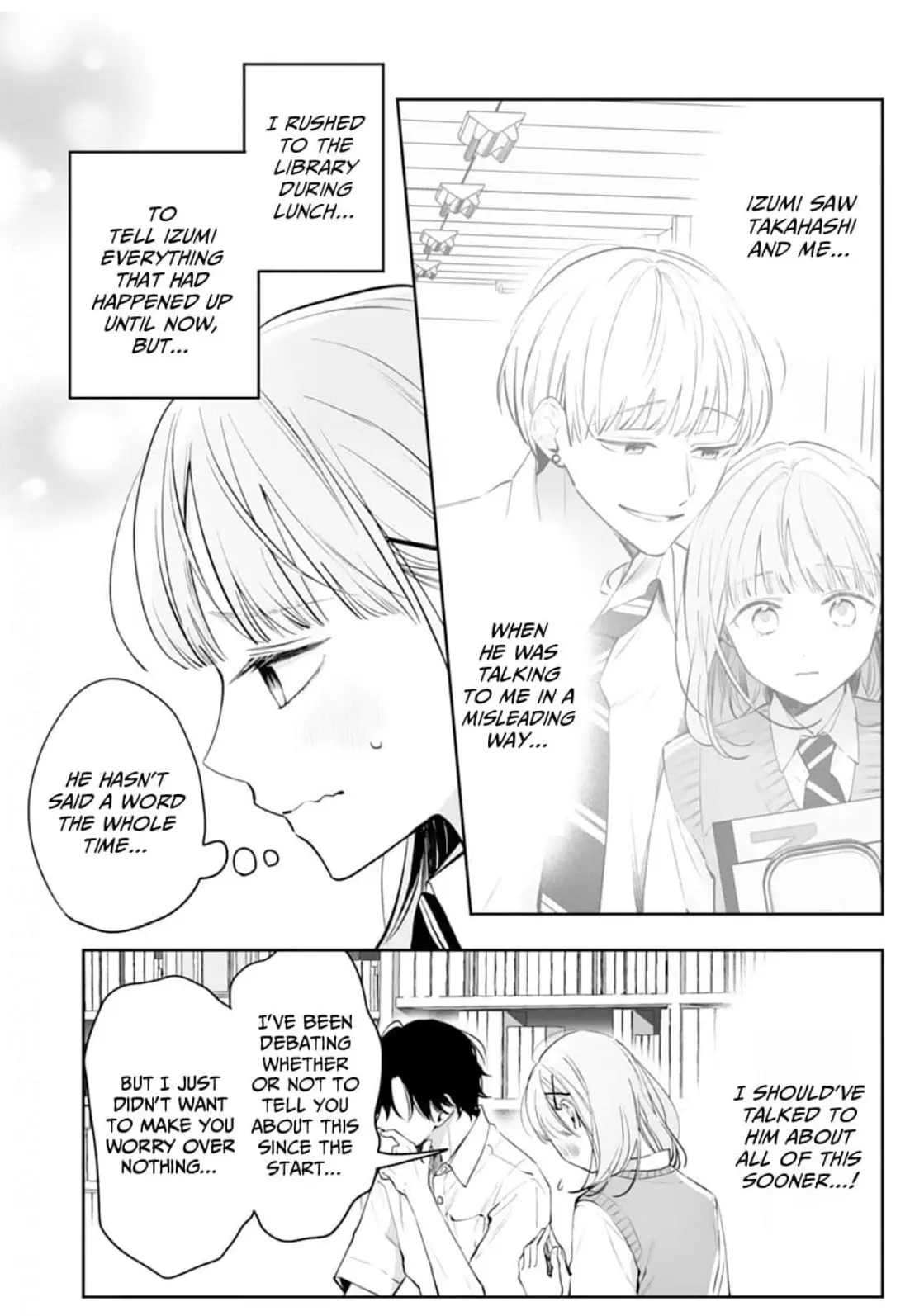 Kurosaki-kun wa Dokusen Shitagaru - Hajimete no Koi wa Ama sugite - Chapter 14 - Page 5