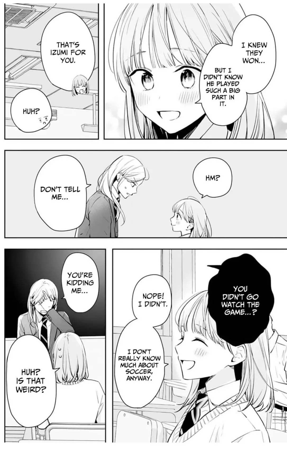 Kurosaki-kun wa Dokusen Shitagaru - Hajimete no Koi wa Ama sugite - Chapter 17 - Page 14