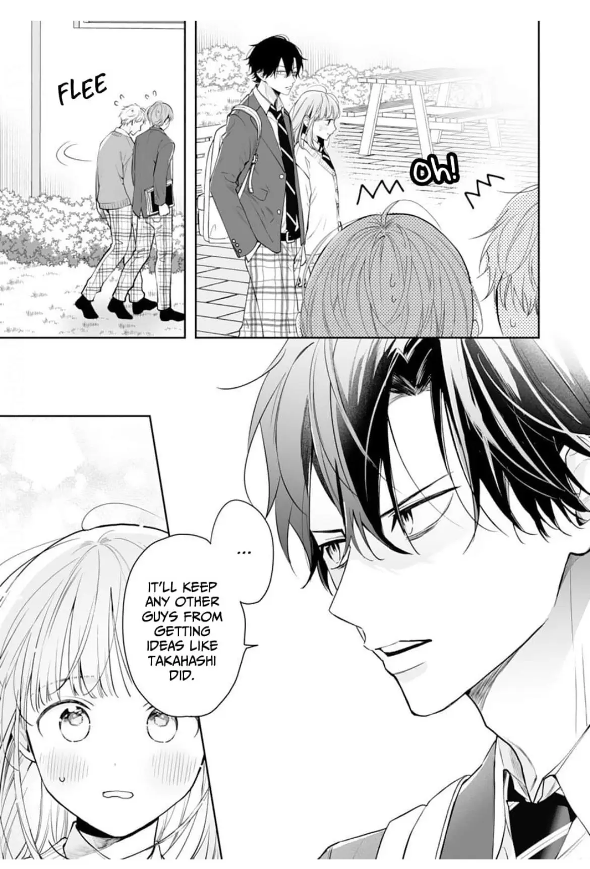Kurosaki-kun wa Dokusen Shitagaru - Hajimete no Koi wa Ama sugite - Chapter 17 - Page 25