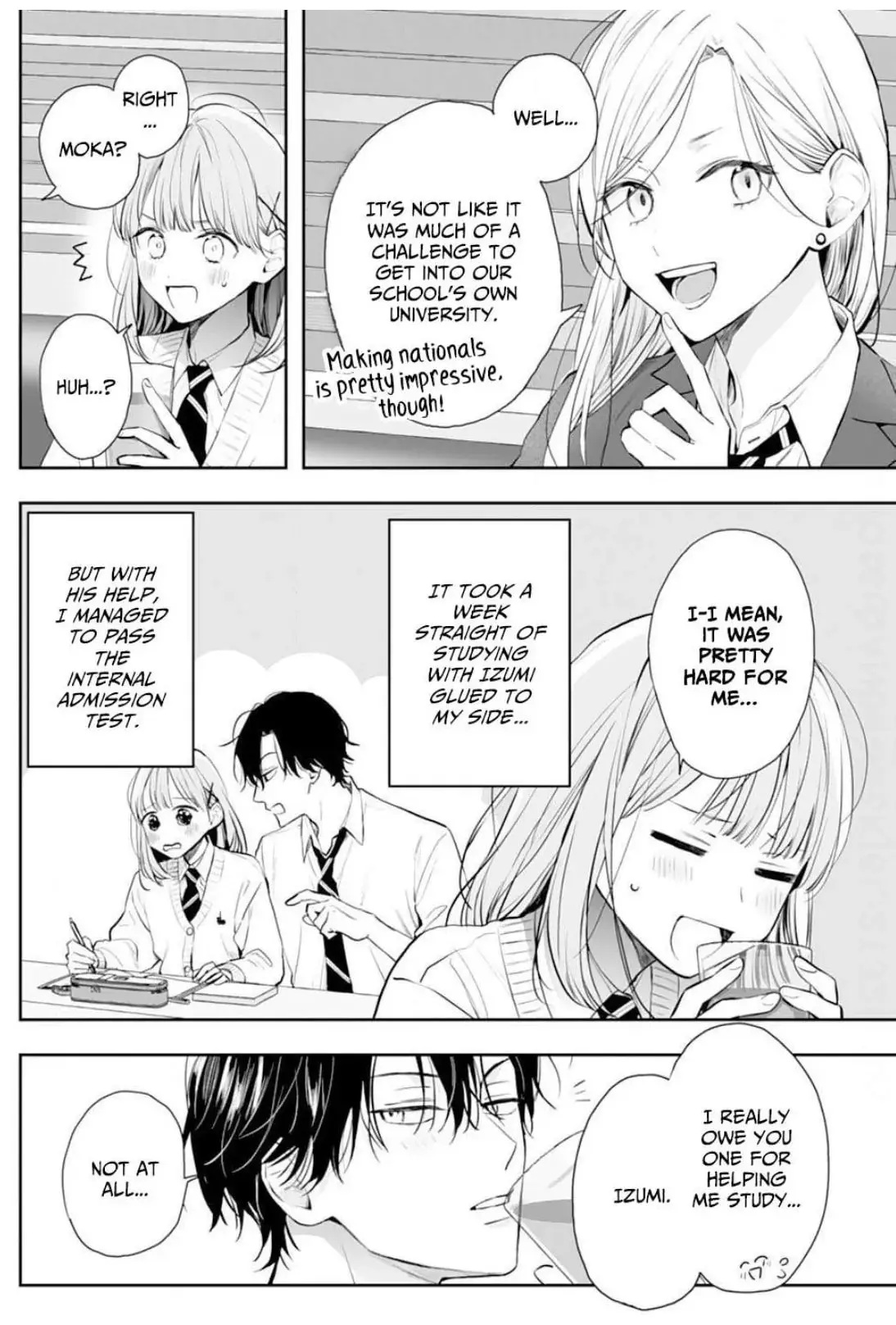 Kurosaki-kun wa Dokusen Shitagaru - Hajimete no Koi wa Ama sugite - Chapter 19 - Page 4