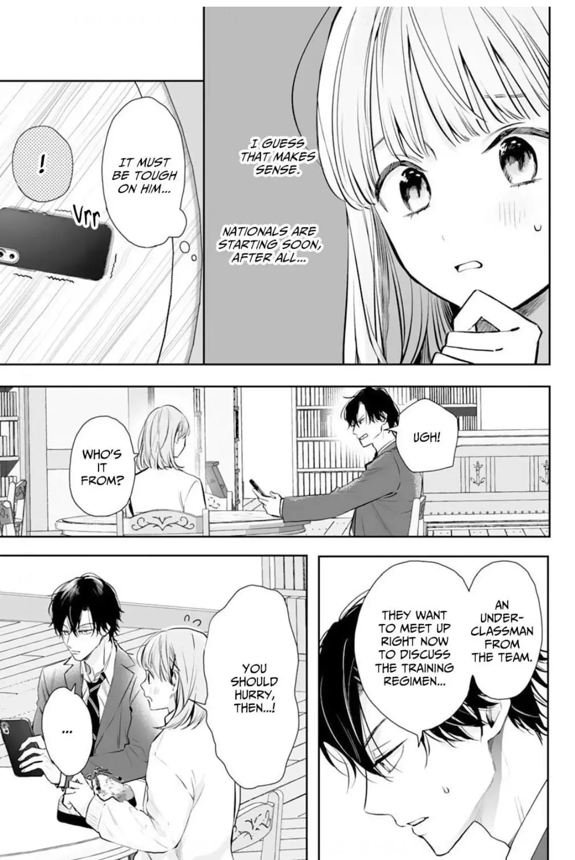 Kurosaki-kun wa Dokusen Shitagaru - Hajimete no Koi wa Ama sugite - Chapter 19 - Page 19