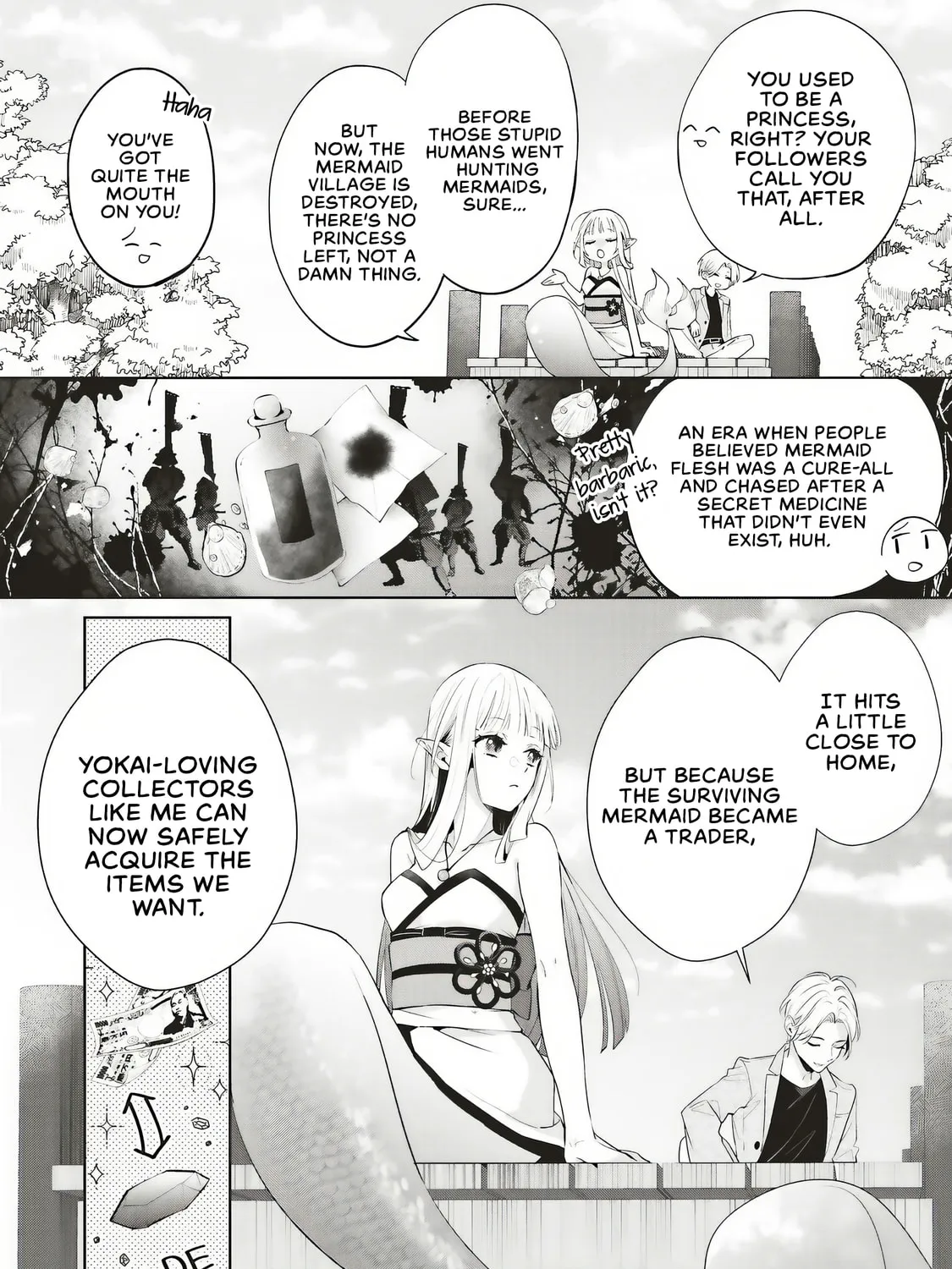 Akinai Ningyo to Soku no Hatsukoi - Chapter 1.1 - Page 13