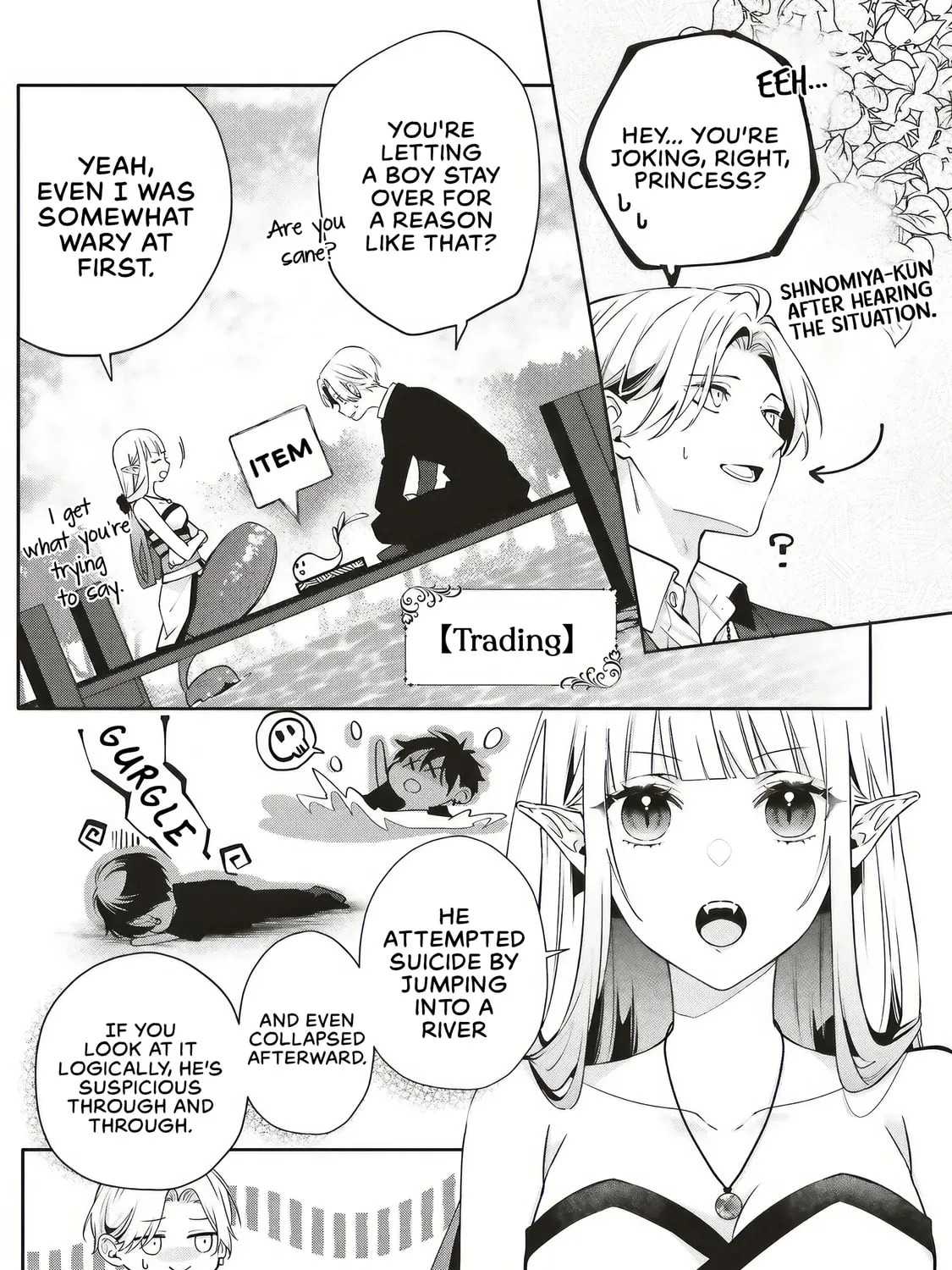 Akinai Ningyo to Soku no Hatsukoi - Chapter 2.1 - Page 5