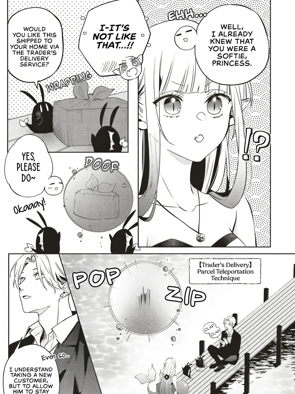 Akinai Ningyo to Soku no Hatsukoi - Chapter 2.1 - Page 9