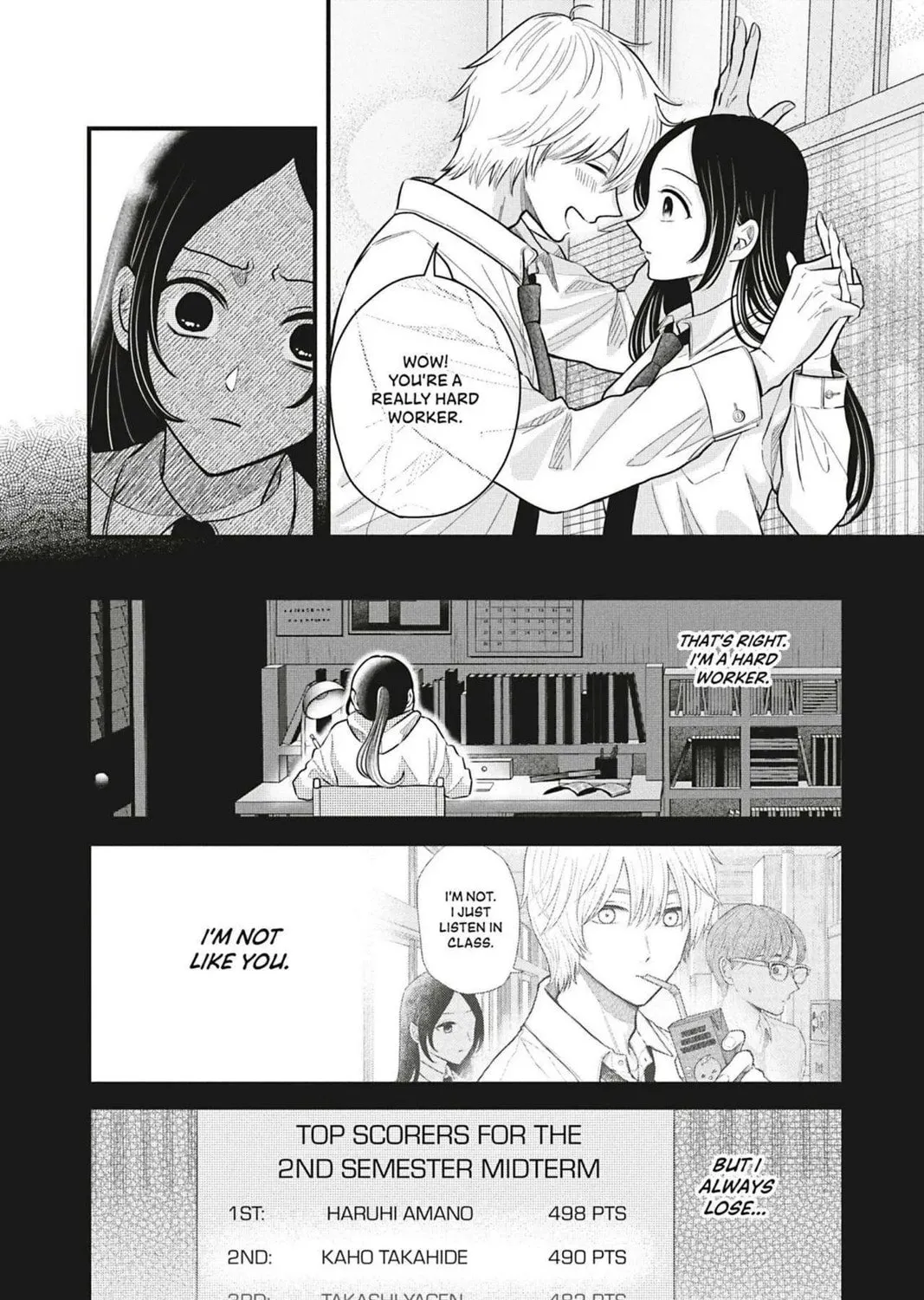 I'll Never Fall in Love With Amano! - Chapter 1 - Page 63