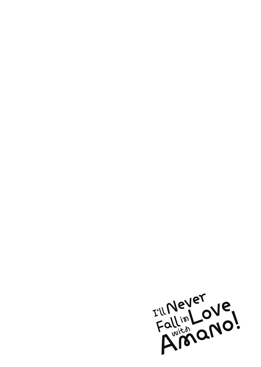 I'll Never Fall in Love With Amano! - Chapter 4 - Page 87