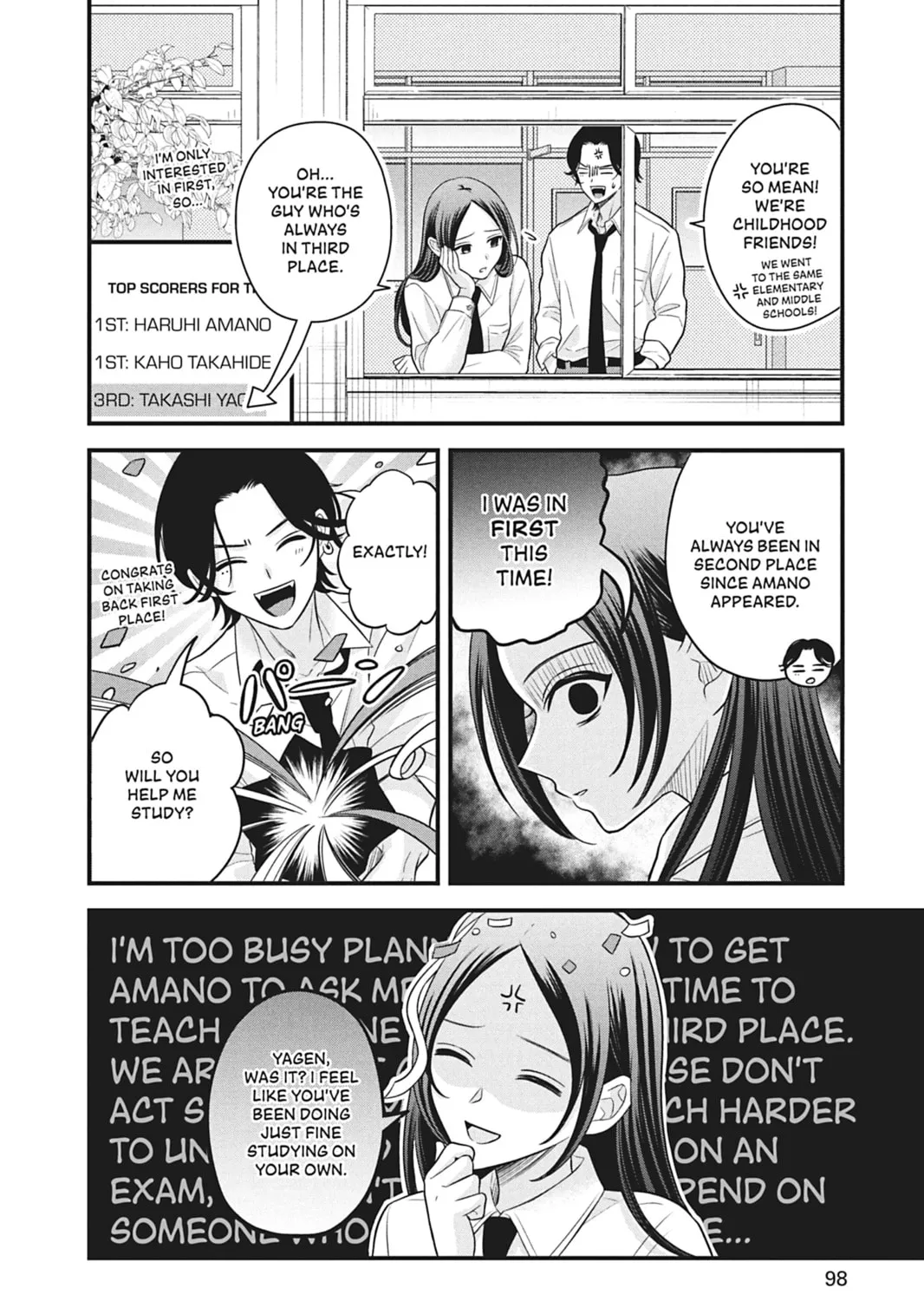 I'll Never Fall in Love With Amano! - Chapter 7 - Page 27