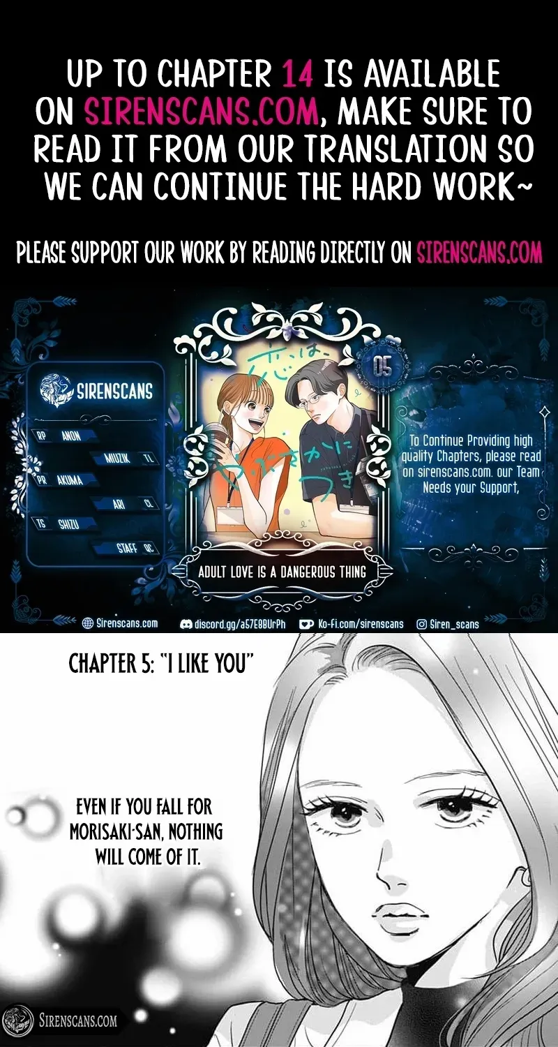 Adult love is a dangerous thing - Chapter 5 - Page 1