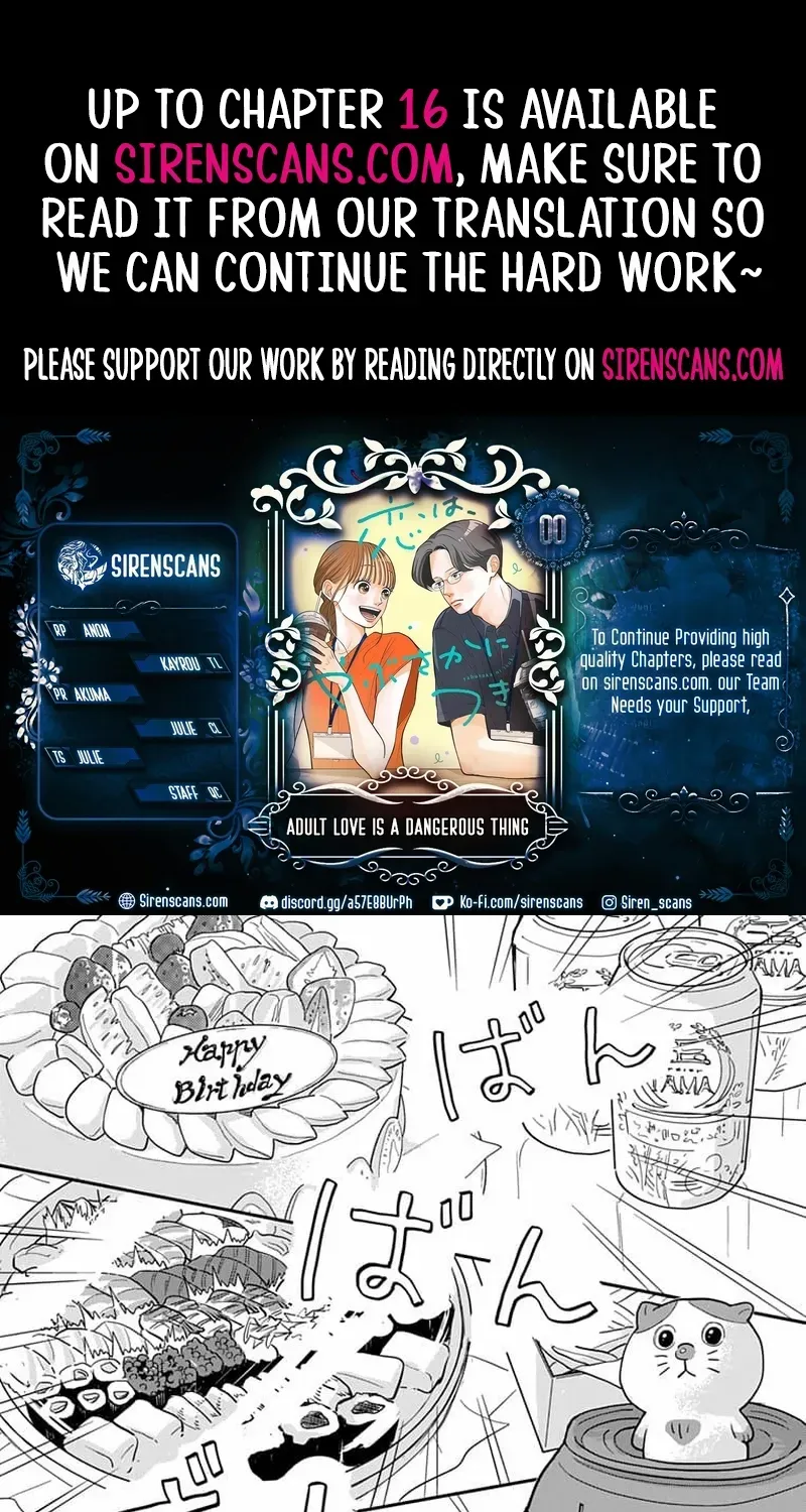 Adult love is a dangerous thing - Chapter 7 - Page 1