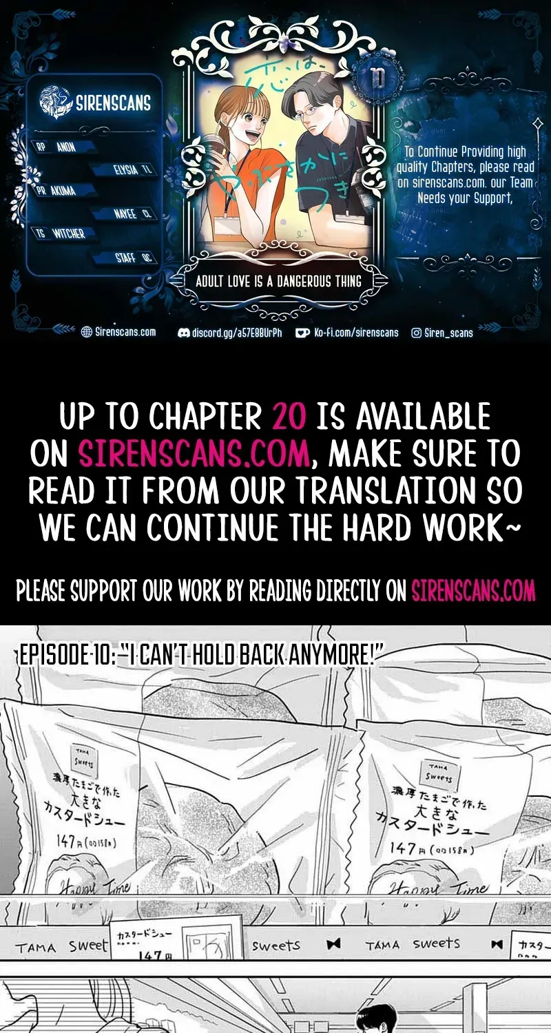Adult love is a dangerous thing - Chapter 10 - Page 1