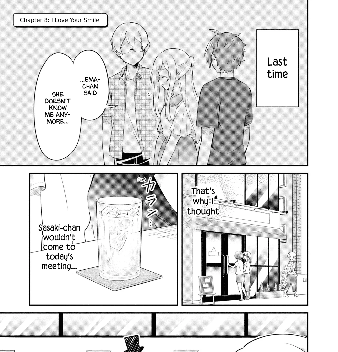 I Can Only See Your Side Profile - Chapter 8 - Page 1