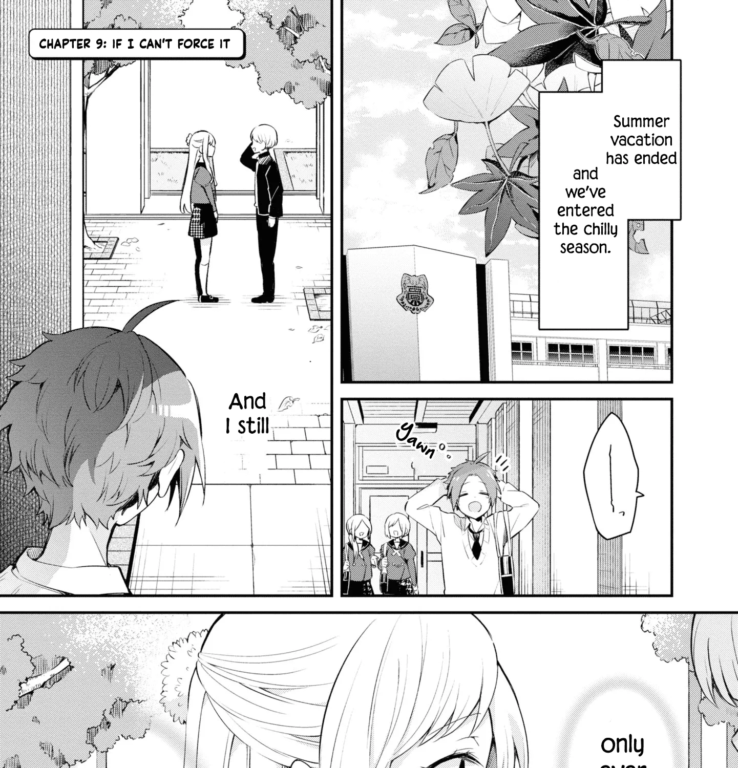I Can Only See Your Side Profile - Chapter 9 - Page 1