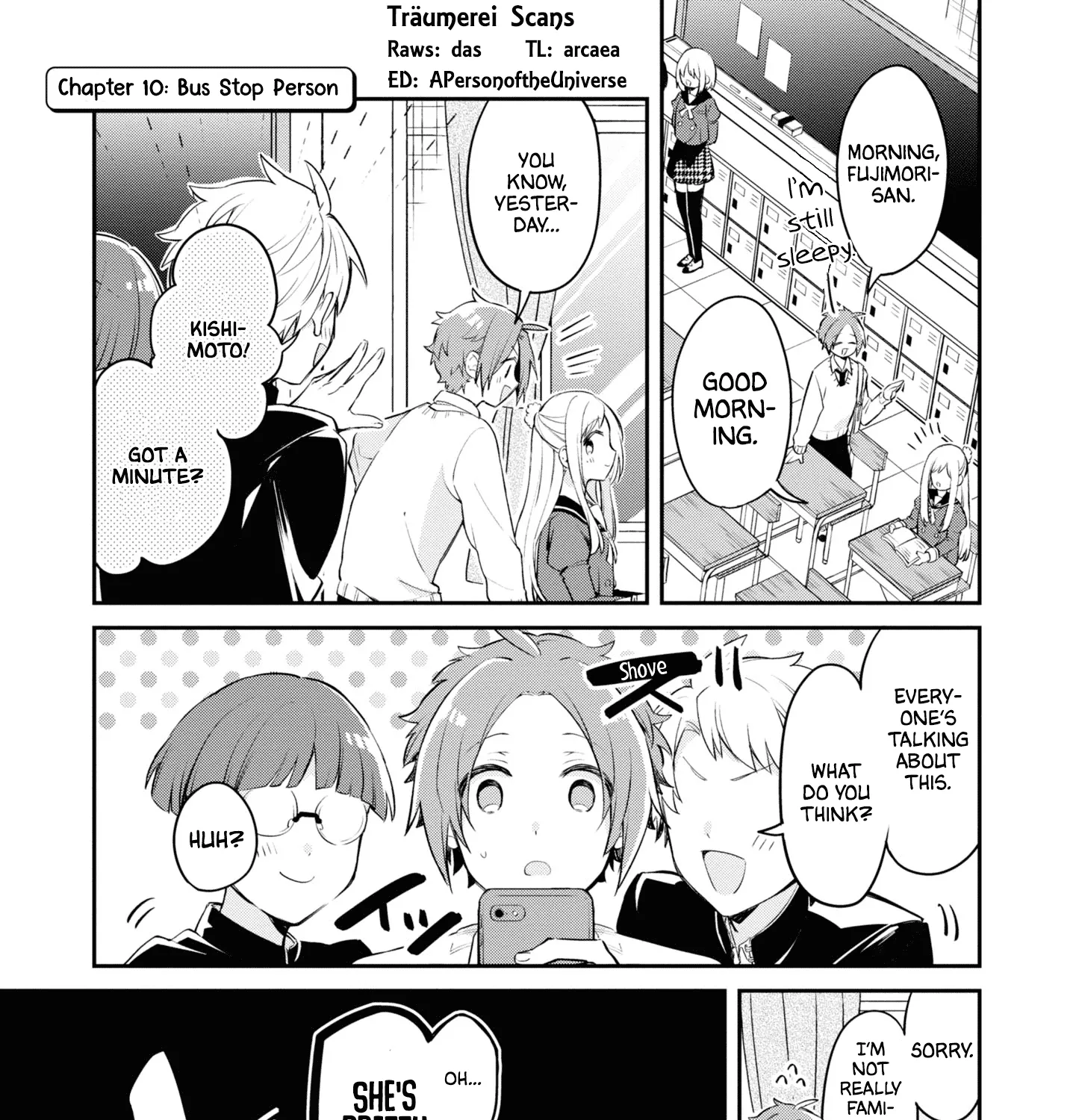 I Can Only See Your Side Profile - Chapter 10 - Page 1