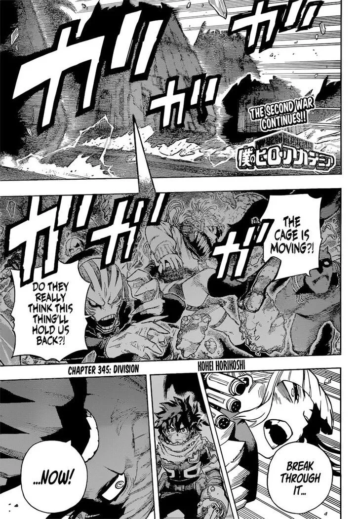 My Hero Academia - Chapter 345 - Page 1