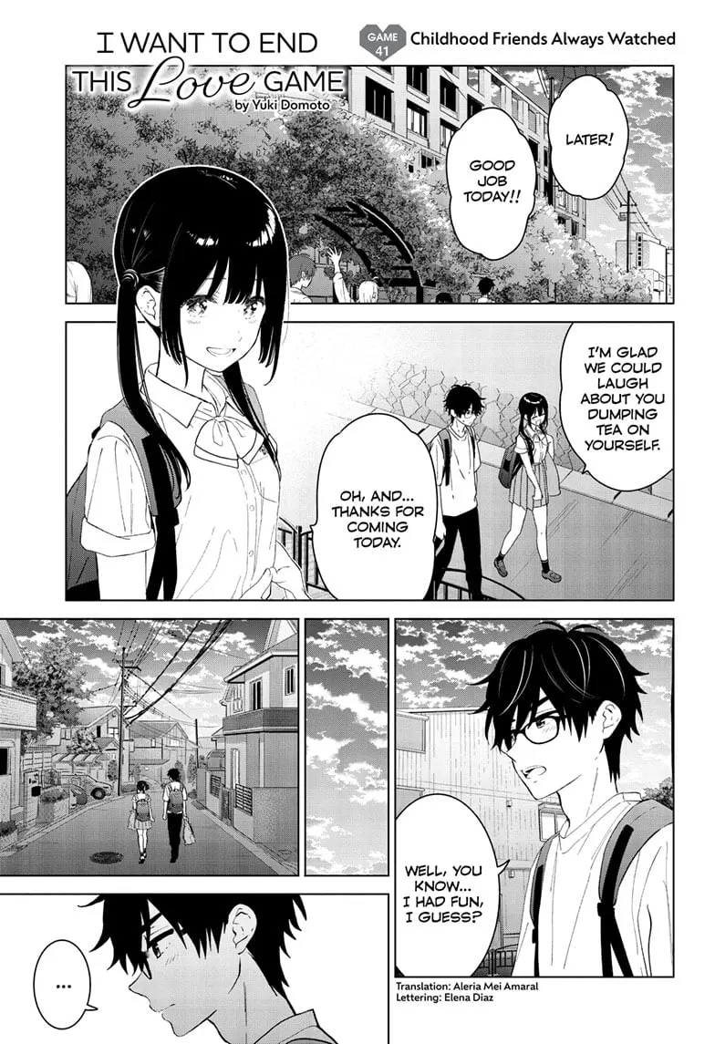 Aishiteru Game wo Owarasetai - Chapter 41 - Page 1