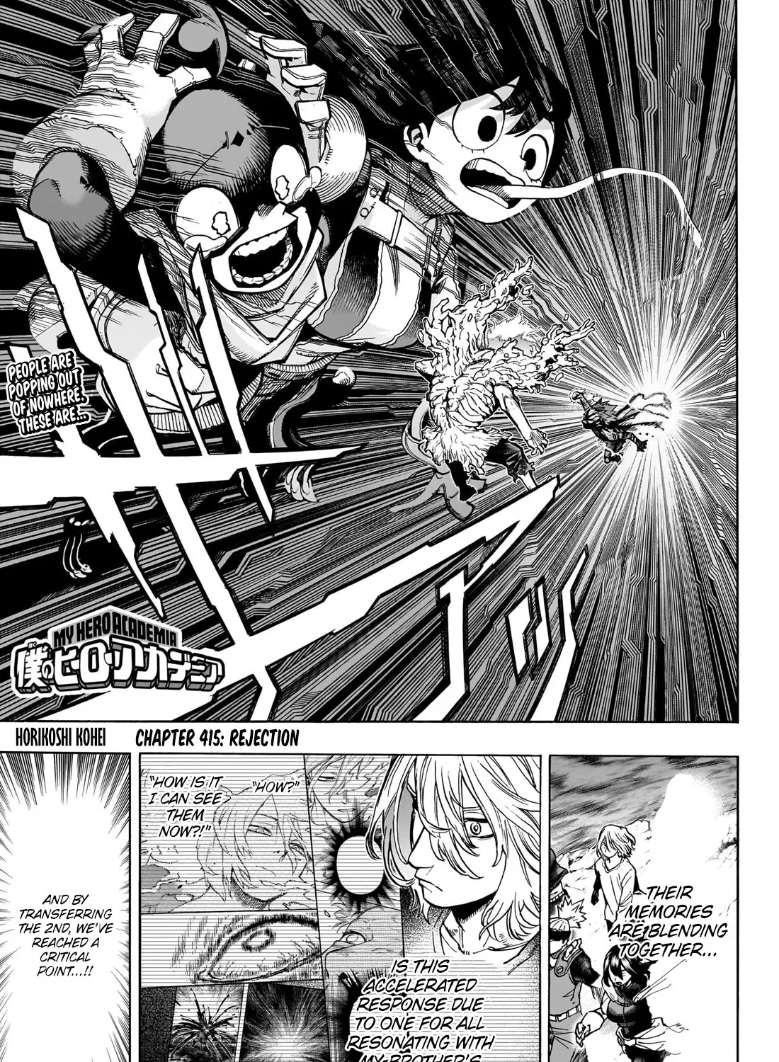 My Hero Academia - Chapter 415 - Page 1