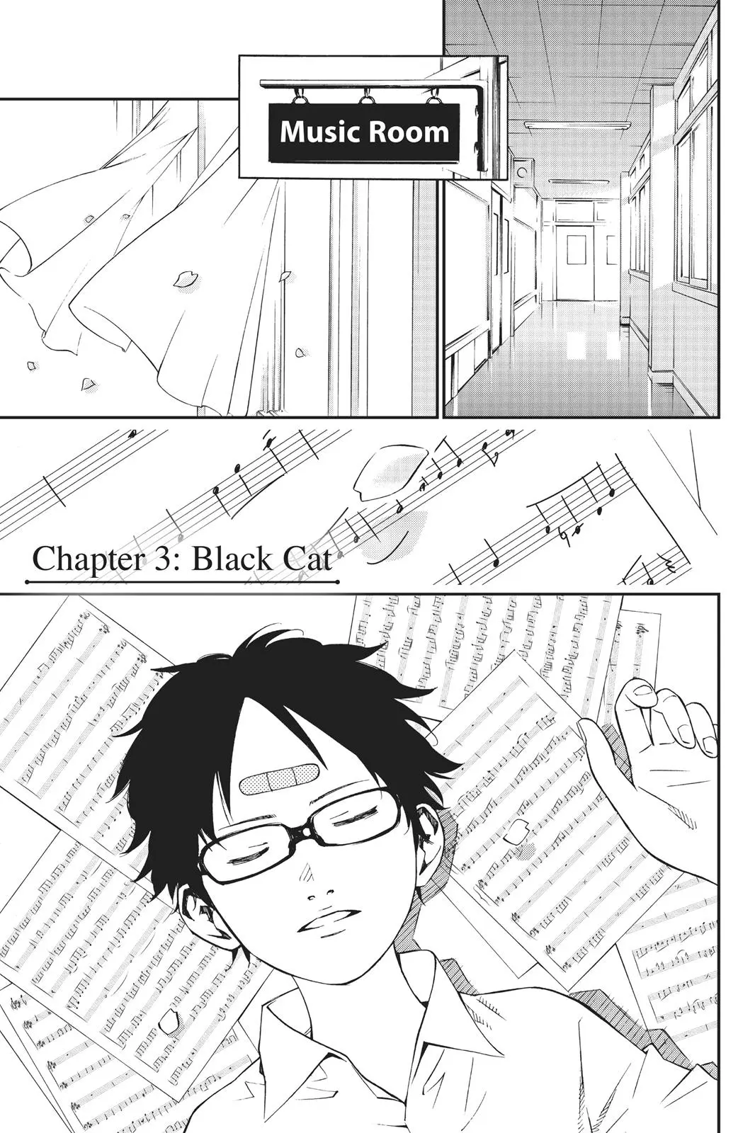 Shigatsu wa Kimi no Uso - Chapter 3 - Page 1