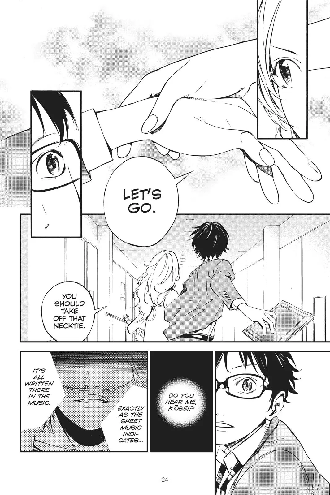 Shigatsu wa Kimi no Uso - Chapter 5 - Page 23