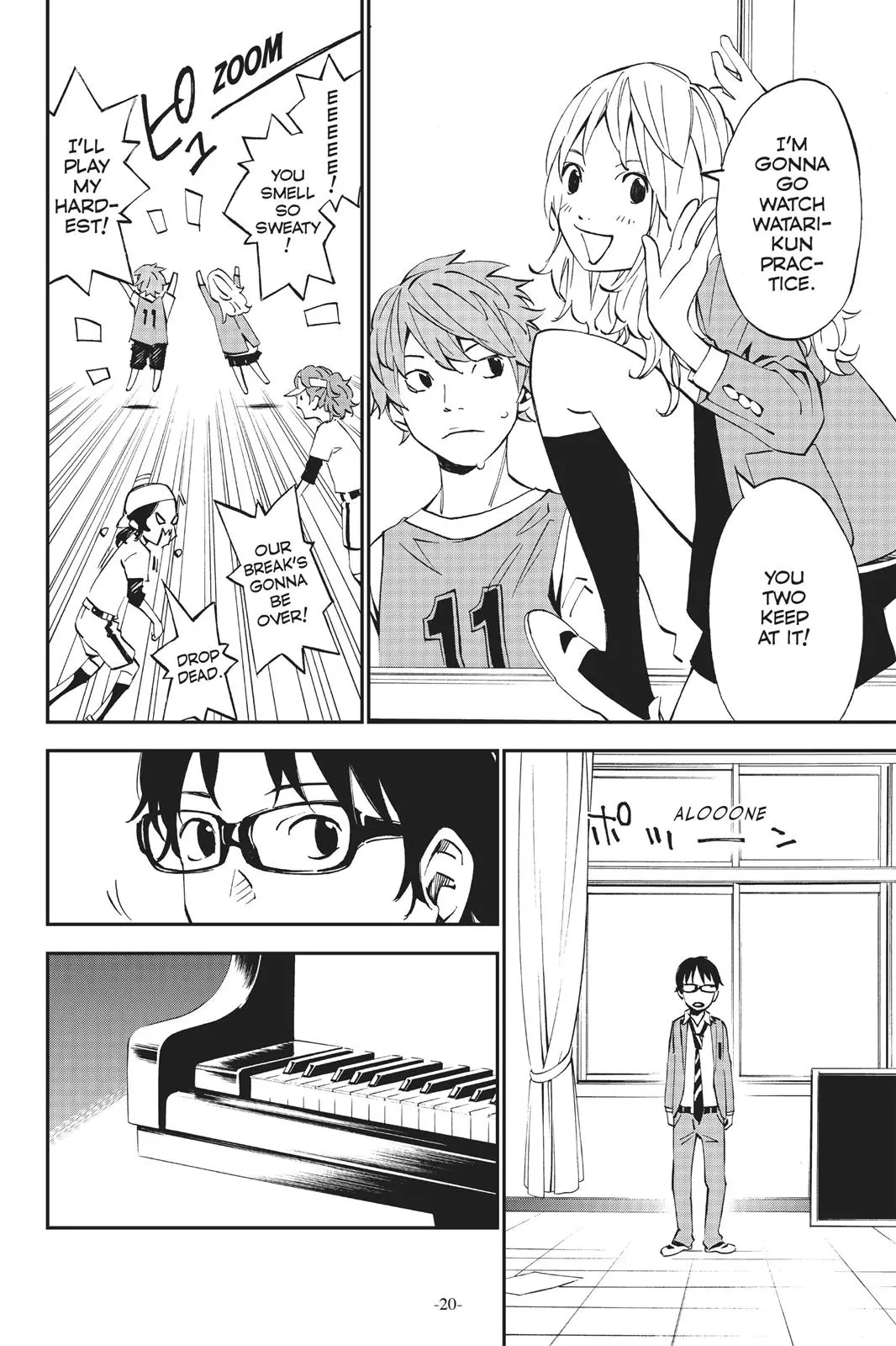 Shigatsu wa Kimi no Uso - Chapter 9 - Page 18
