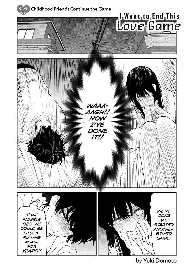 Aishiteru Game wo Owarasetai - Chapter 63 - Page 1