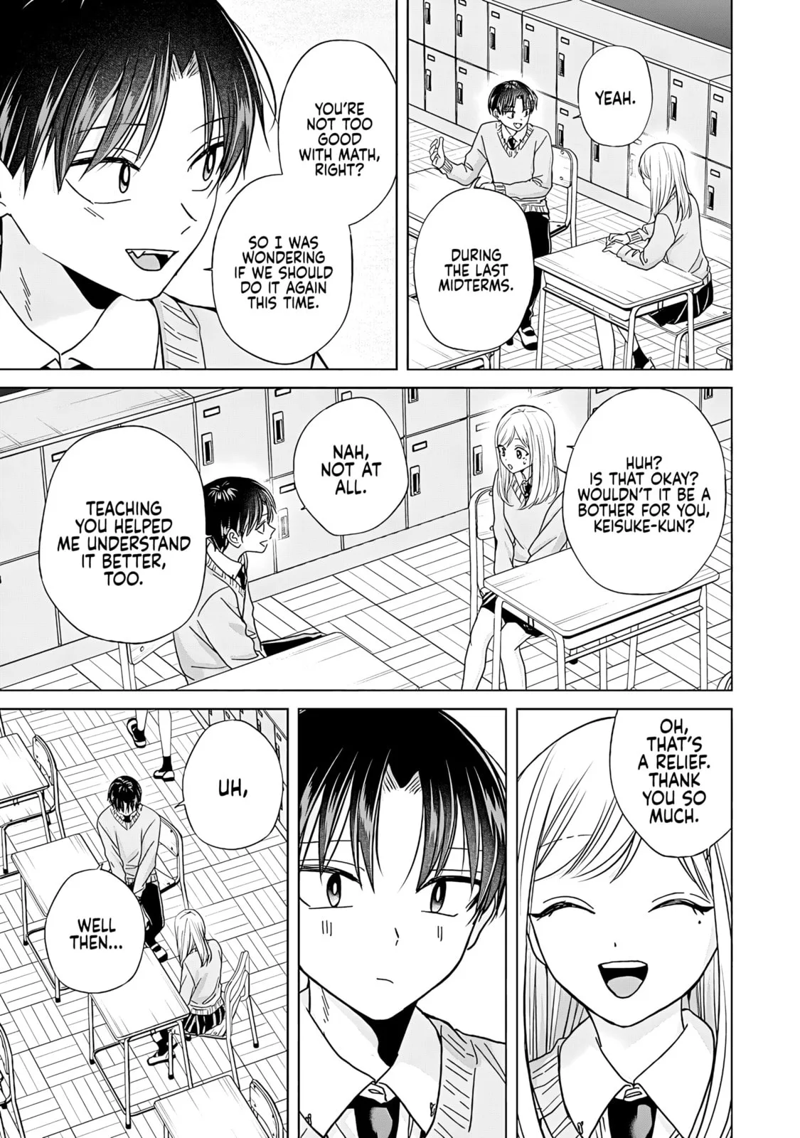 Kusunoki's Flunking Her High School Glow-Up - Chapter 46 - Page 3
