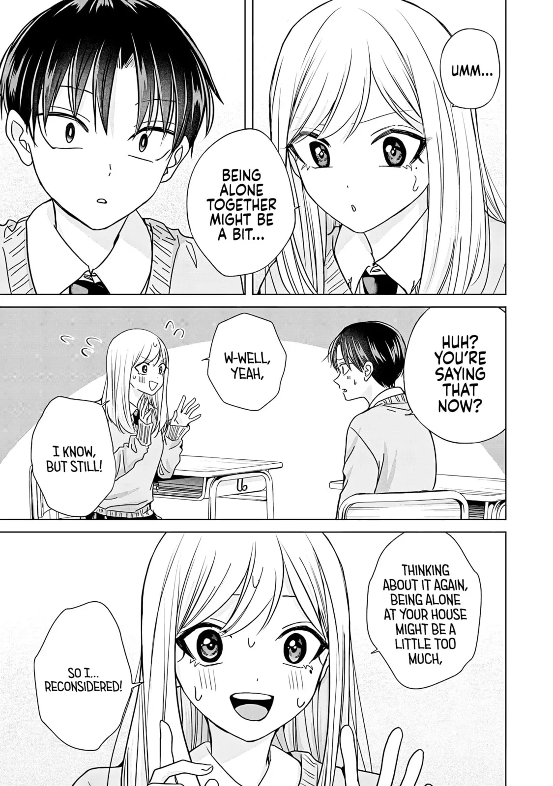Kusunoki's Flunking Her High School Glow-Up - Chapter 46 - Page 5