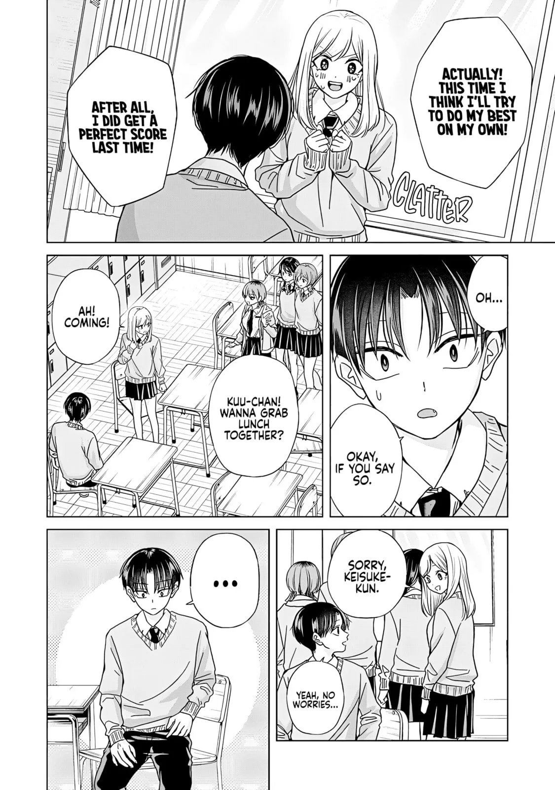 Kusunoki's Flunking Her High School Glow-Up - Chapter 46 - Page 6