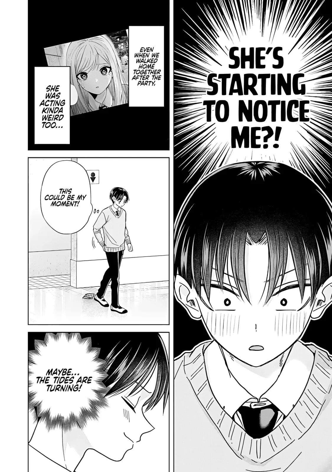 Kusunoki's Flunking Her High School Glow-Up - Chapter 46 - Page 8