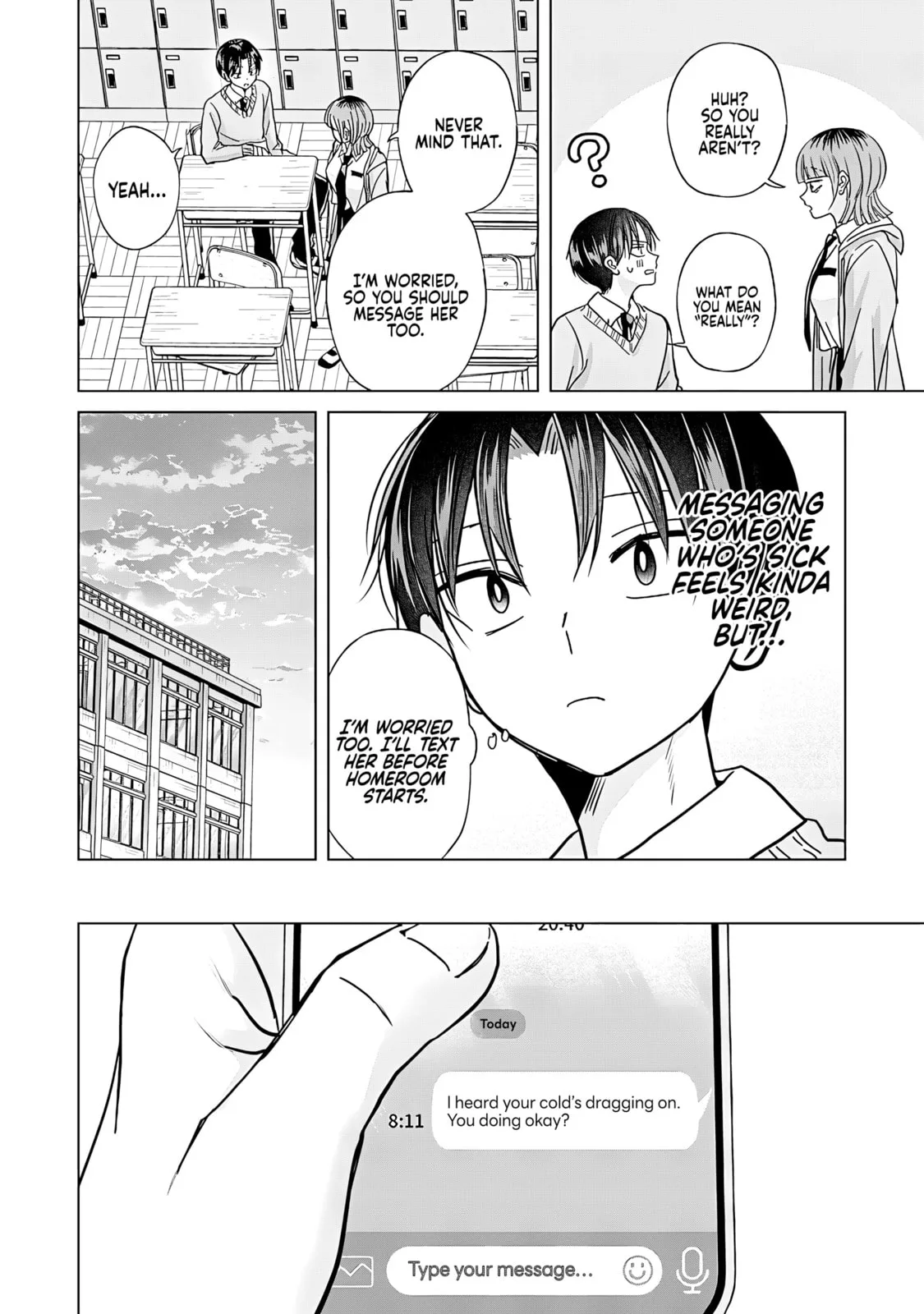 Kusunoki's Flunking Her High School Glow-Up - Chapter 46 - Page 18