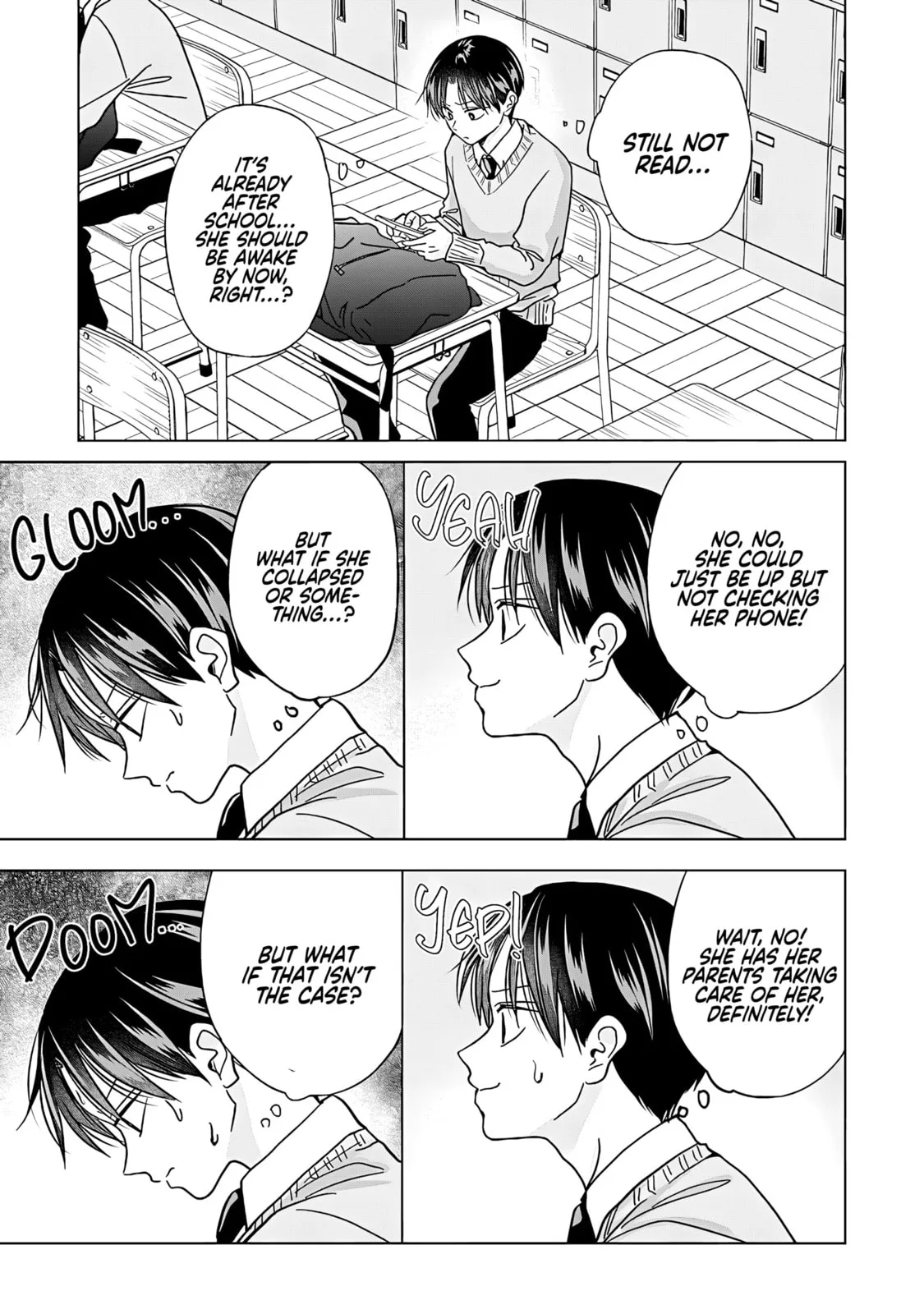 Kusunoki's Flunking Her High School Glow-Up - Chapter 46 - Page 19