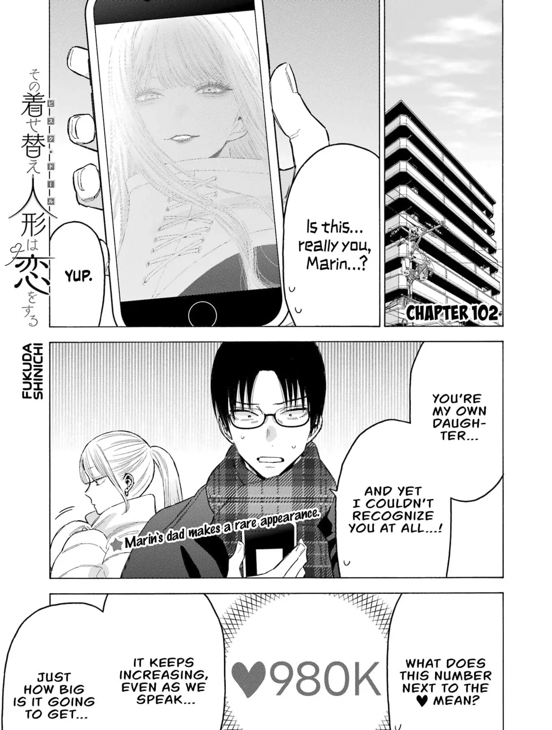 My Dress-Up Darling - Chapter 102 - Page 1