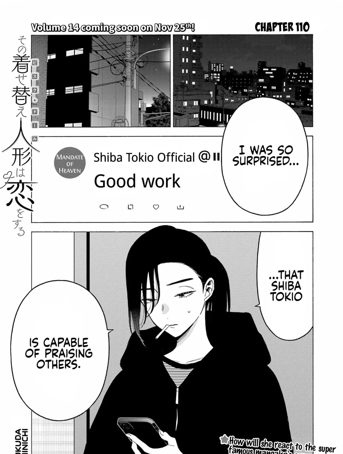 My Dress-Up Darling - Chapter 110 - Page 1