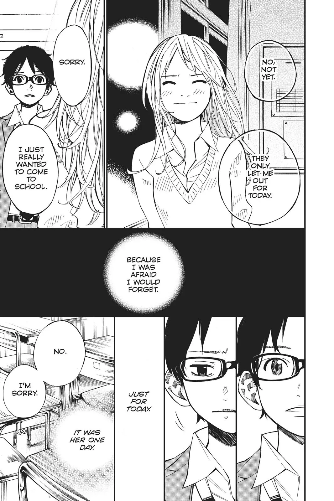 Shigatsu wa Kimi no Uso - Chapter 31 - Page 35