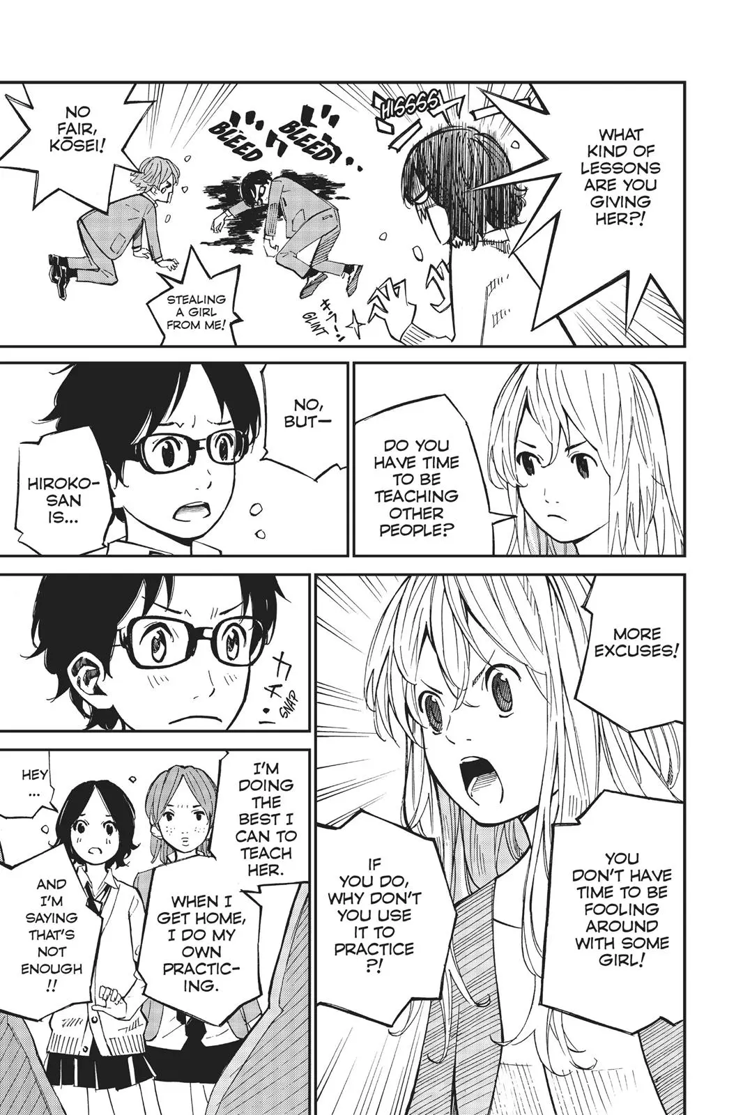 Shigatsu wa Kimi no Uso - Chapter 32 - Page 27