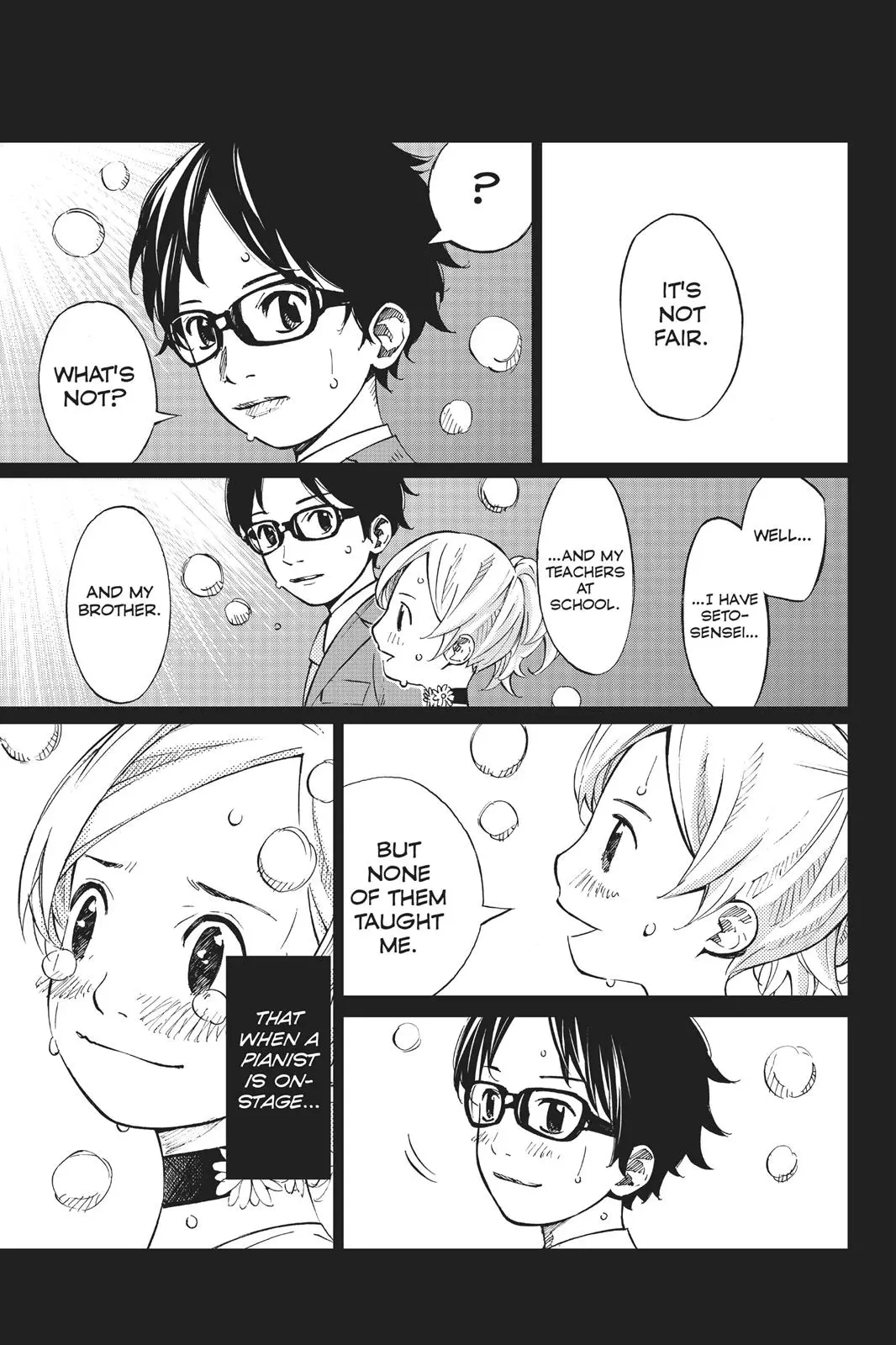 Shigatsu wa Kimi no Uso - Chapter 36 - Page 1
