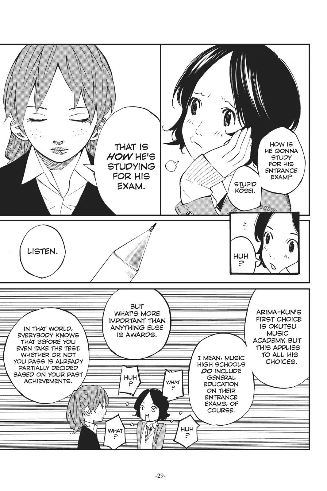 Shigatsu wa Kimi no Uso - Chapter 37 - Page 28