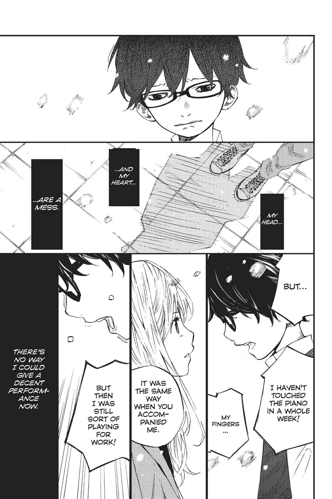 Shigatsu wa Kimi no Uso - Chapter 41 - Page 37