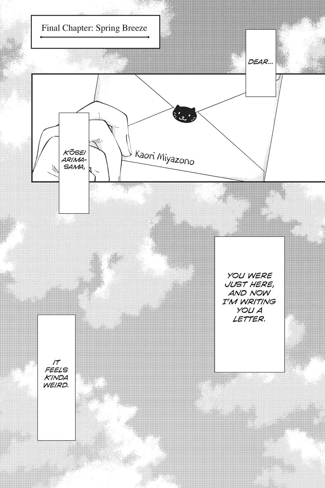 Shigatsu wa Kimi no Uso - Chapter 44 END - Page 1