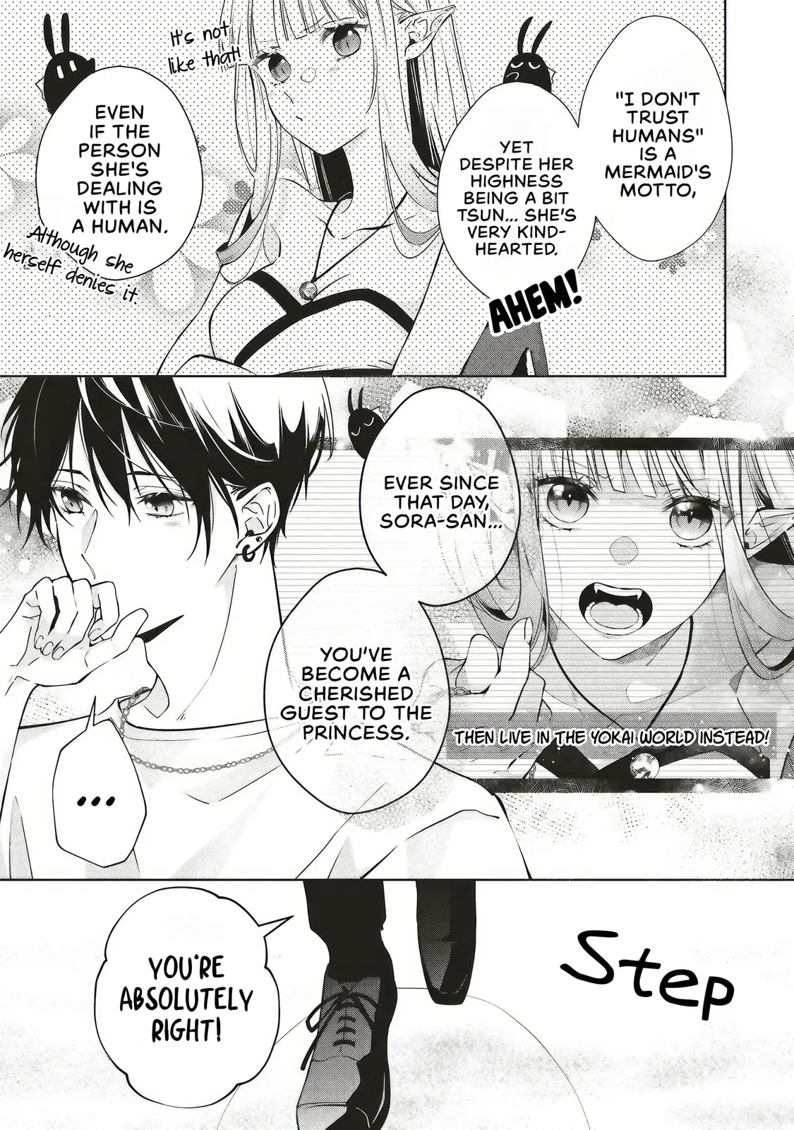Akinai Ningyo to Soku no Hatsukoi - Chapter 2.2 - Page 7