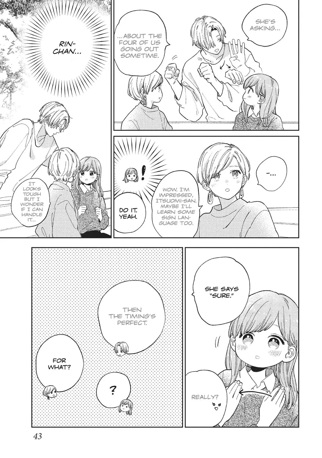 Yubisaki to Renren - Chapter 13 - Page 42
