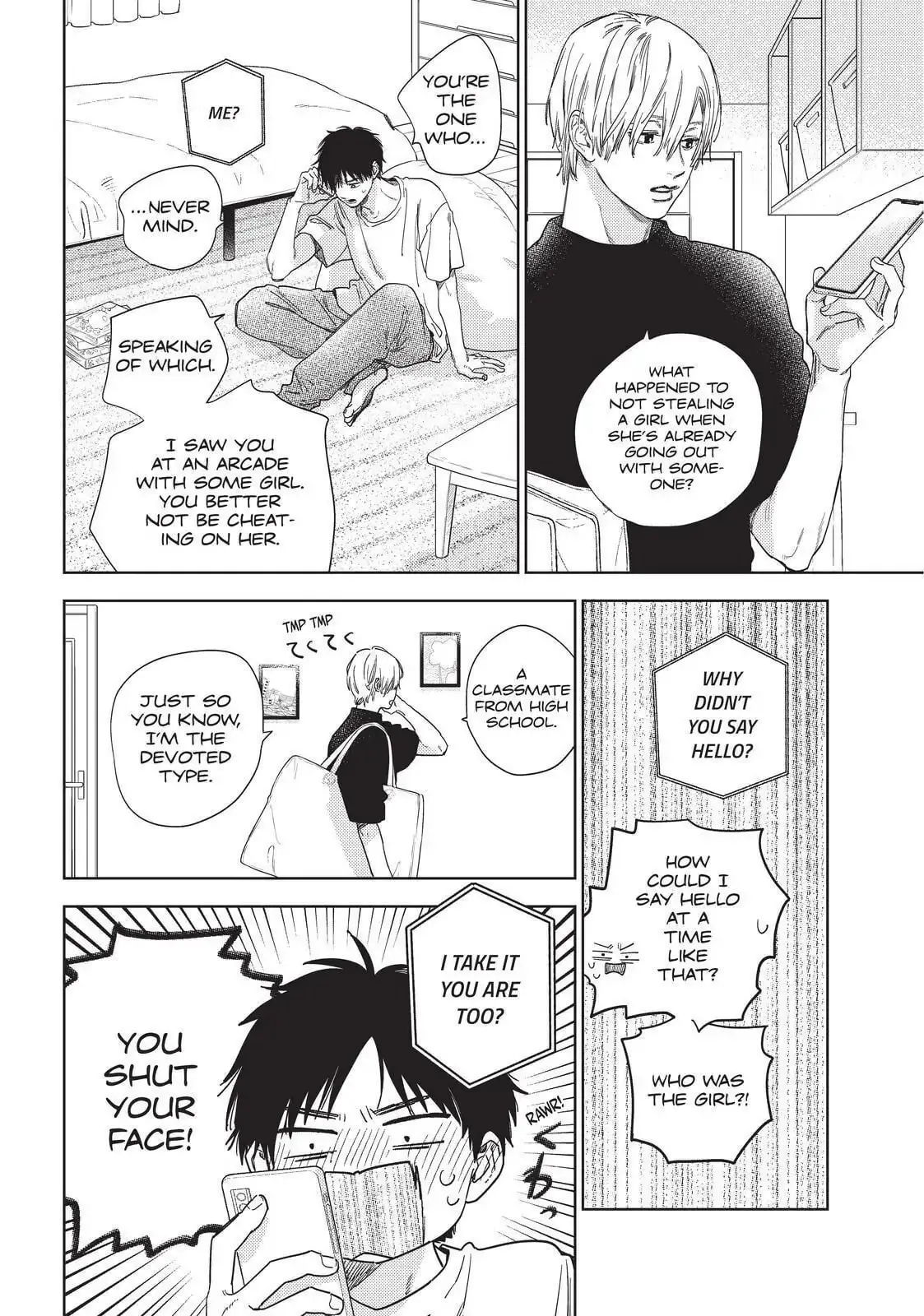 Yubisaki to Renren - Chapter 25 - Page 34