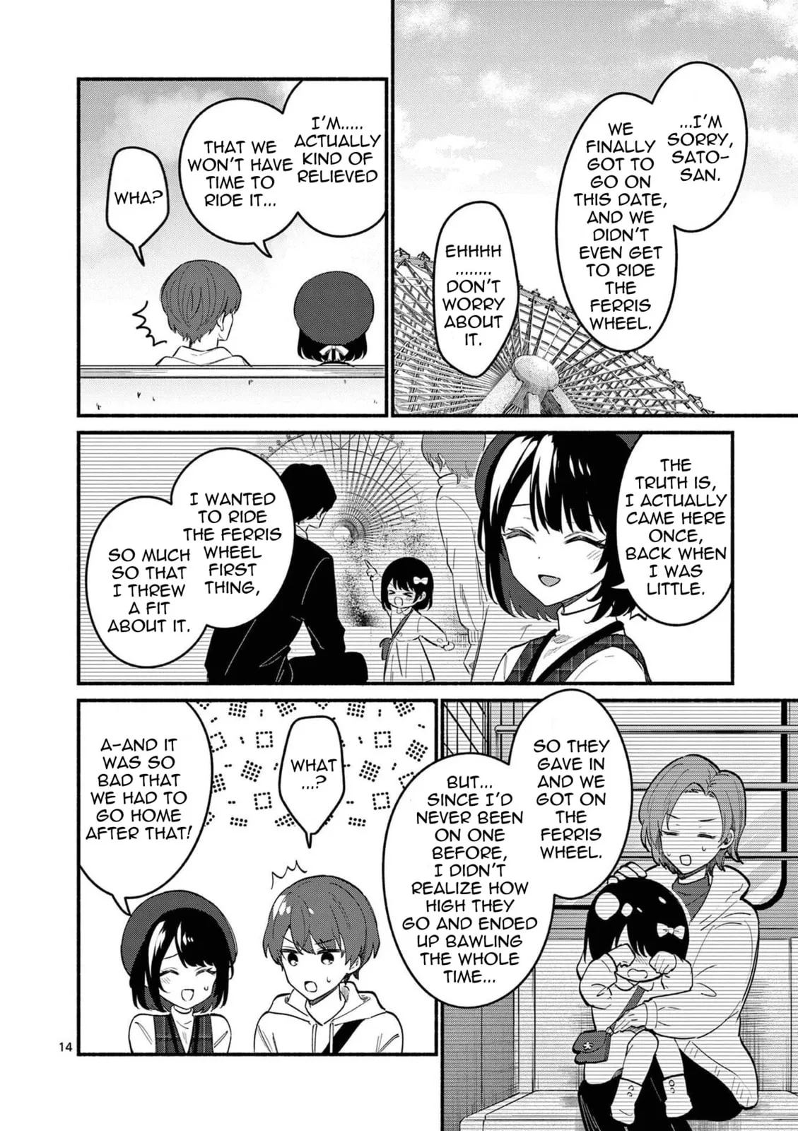 Shiotaiou no Sato-san ga Ore ni dake Amai - Chapter 79 - Page 15