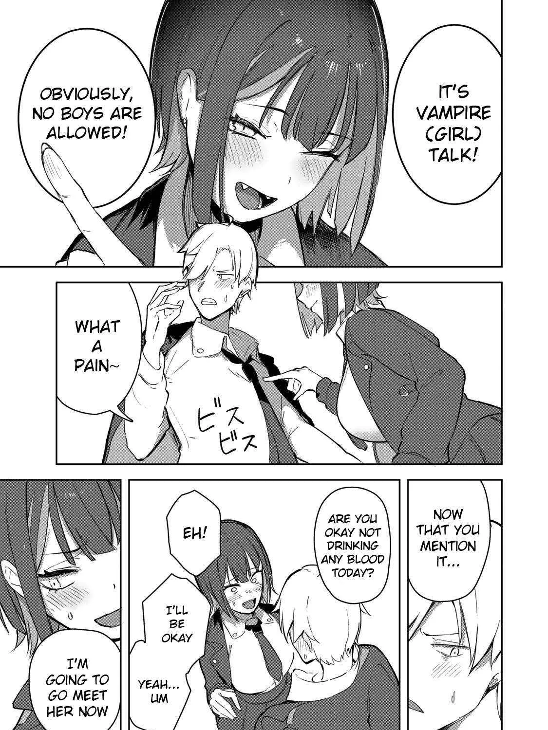 Vampire-san Wants Her (Man's) Blood Taken - Chapter 4 - Page 9
