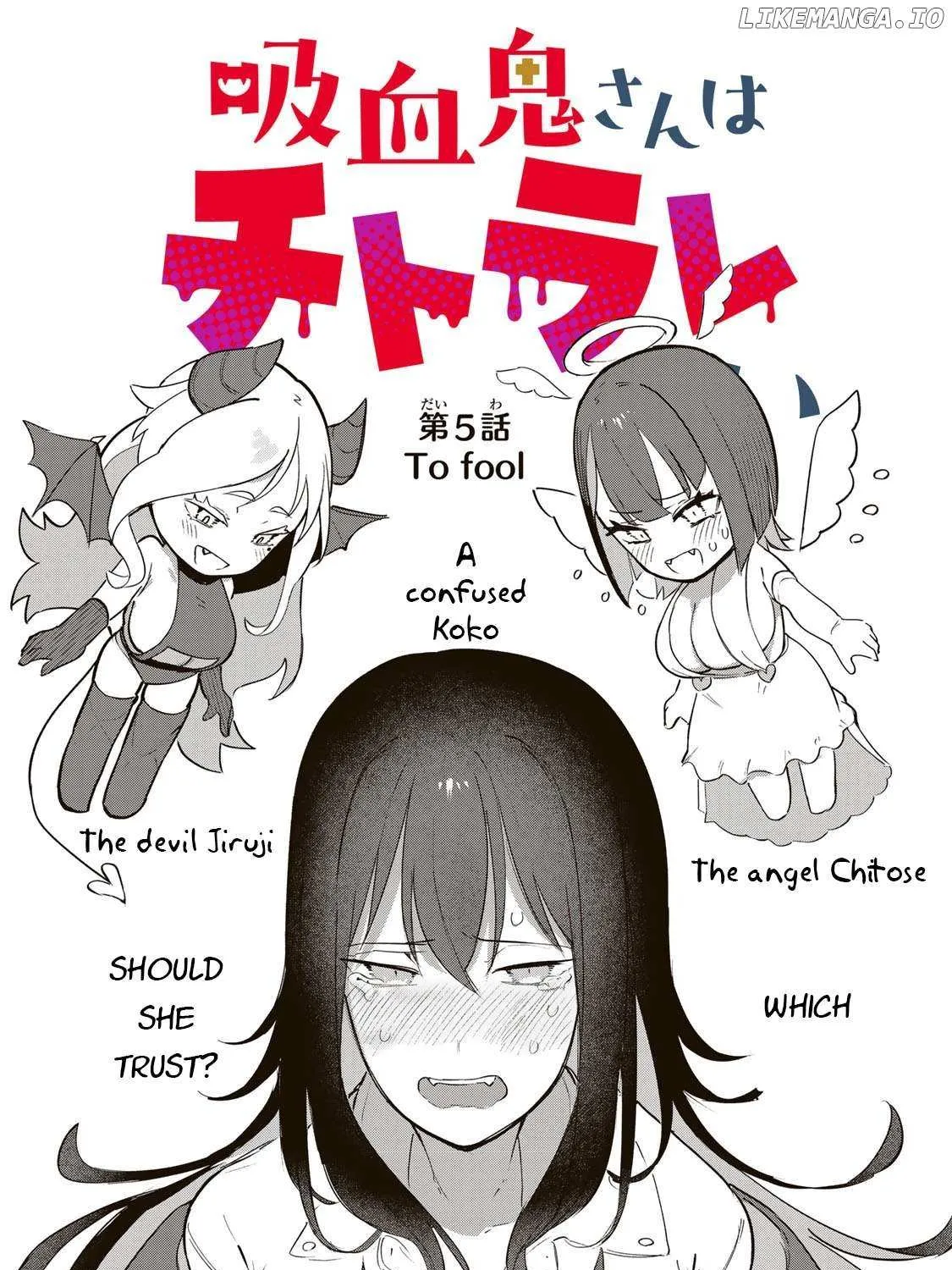 Vampire-san Wants Her (Man's) Blood Taken - Chapter 5 - Page 1