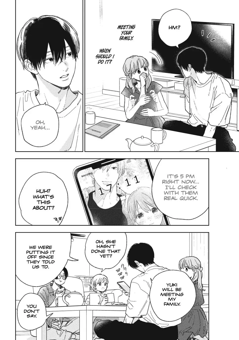 Yubisaki to Renren - Chapter 35 - Page 12