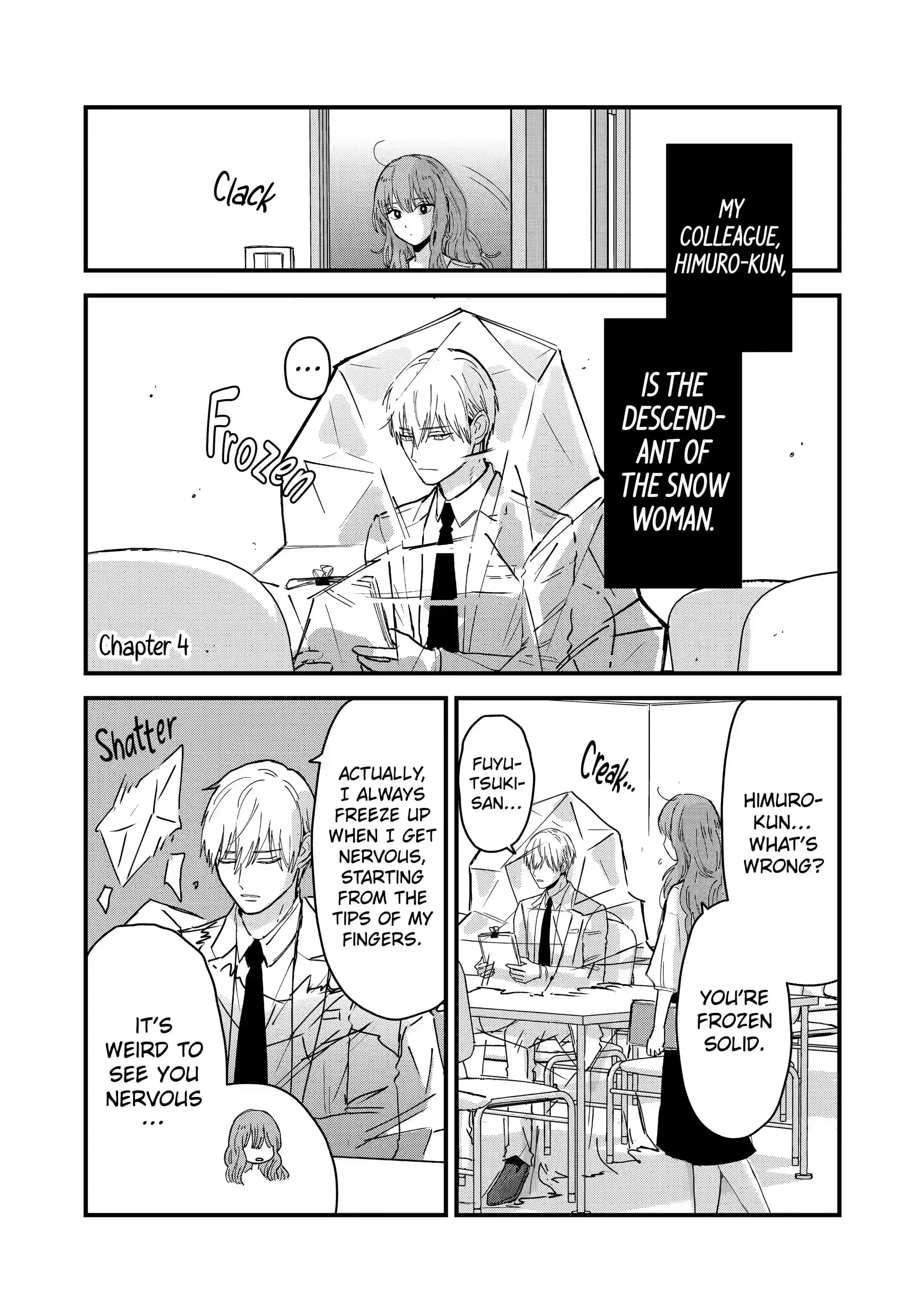 The Ice Guy and His Cool Female Colleague - Chapter 4 - Page 1