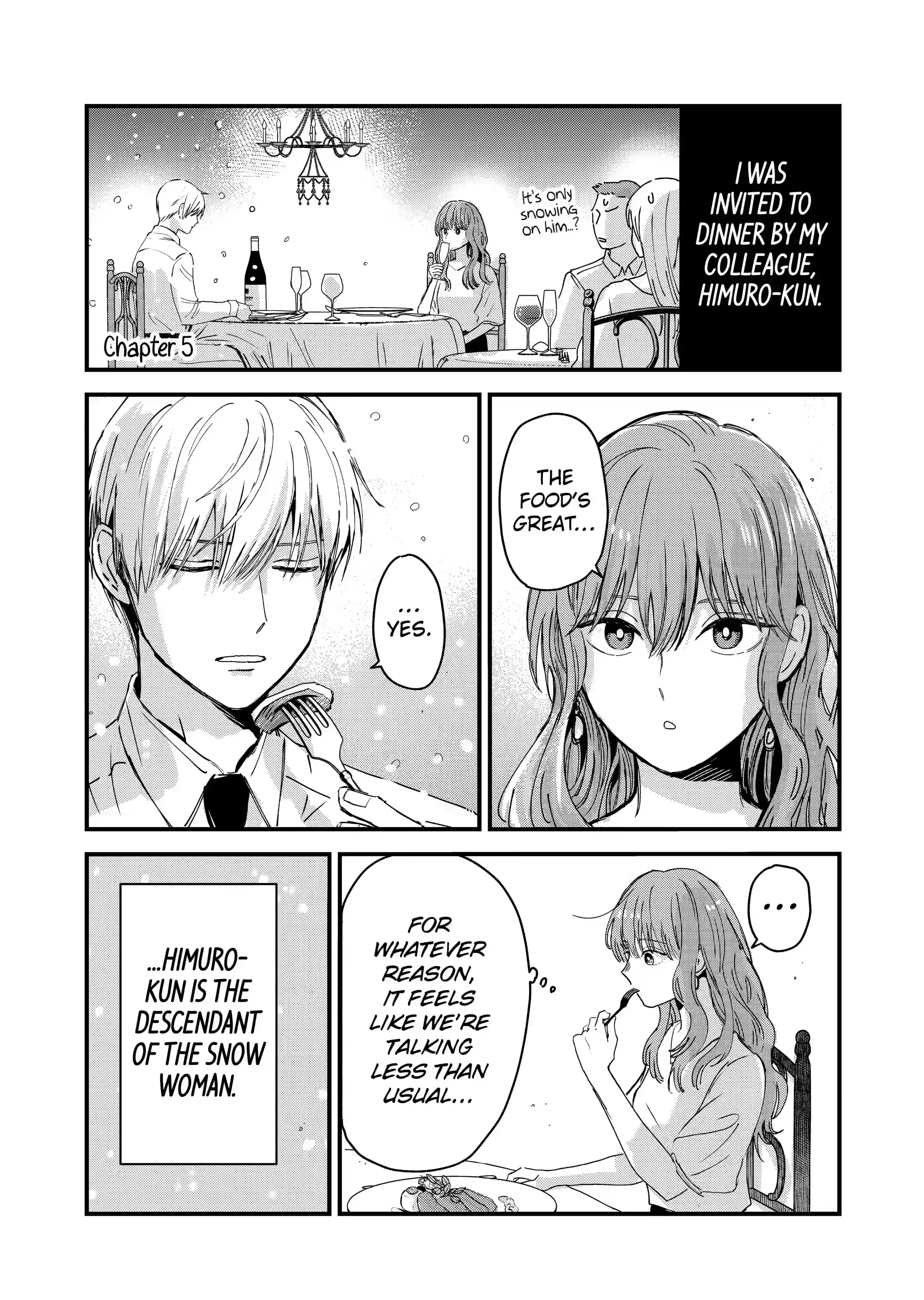 The Ice Guy and His Cool Female Colleague - Chapter 5 - Page 1