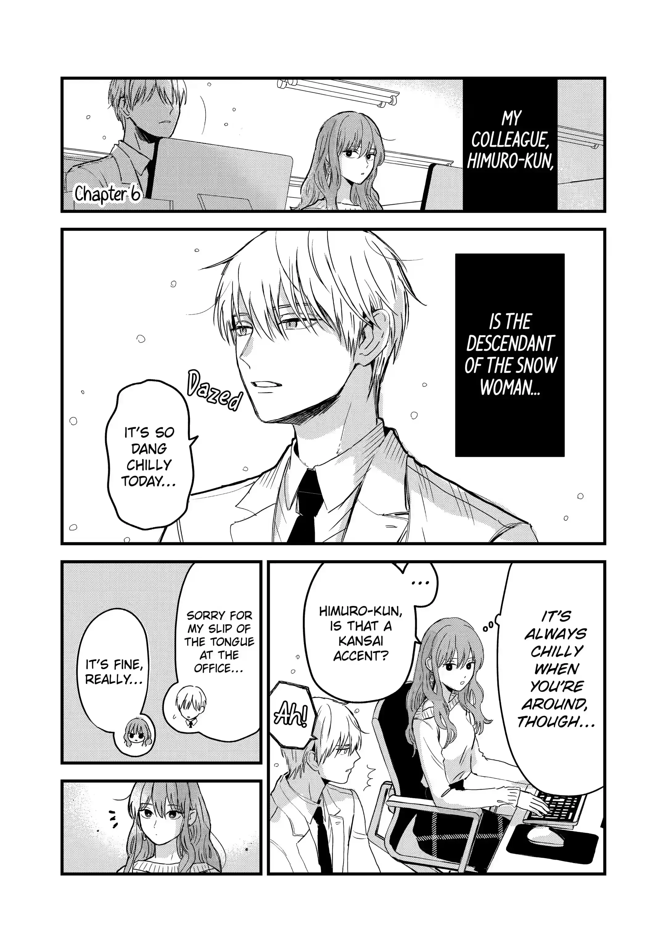 The Ice Guy and His Cool Female Colleague - Chapter 6 - Page 1